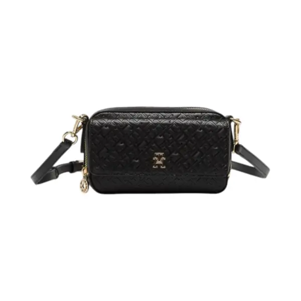 Tommy Hilfiger ženska torbica TH Icon Camera Bag Mono AW0AW17681-BDS-Crna