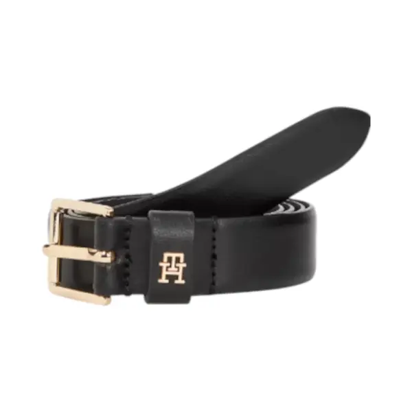 Tommy Hilfiger ženski kožni remen TH Square 25 AW0AW17756-BDS-Crna