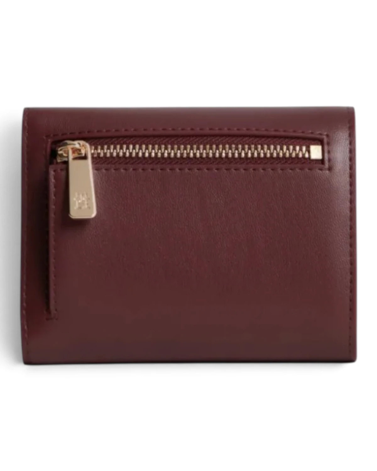 AW0AW18129-XUT-OS Tommy Hilfiger TH ICON TRIFOLD Oxblood