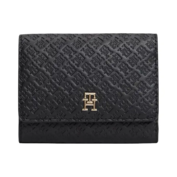 Tommy Hilfiger ženski novčanik Icon Trifold Mono AW0AW18484-BDS-Crna