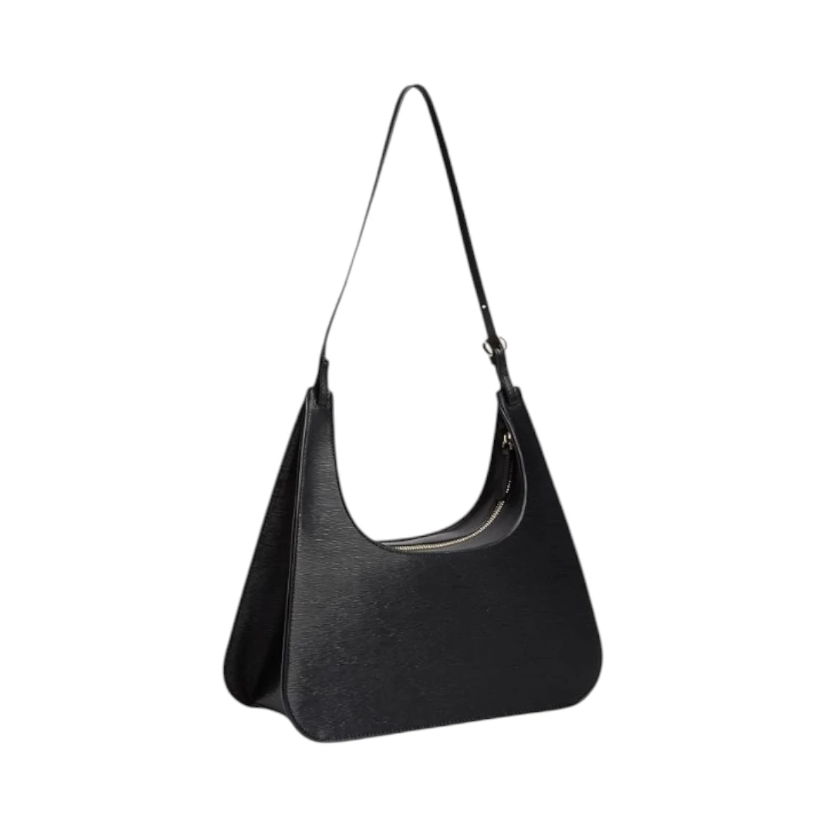 AW0AW18620-BDS TOMMY HILFIGER MODERN SHOULDER BAG ZENSKA TORBICA CRNA PREKO RAMENA GOLD LOGO