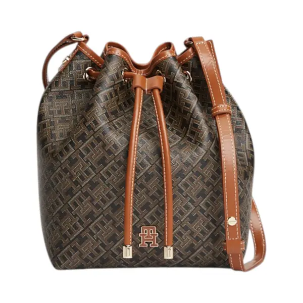 Tommy Hilfiger ženska torba Monoplay Bucket LE AW0AW18847-0GJ-Crni mix