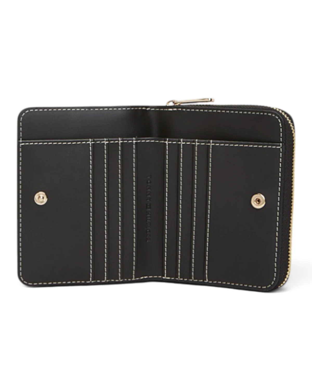 AW0AW18995-0GJ-OS Tommy Hilfiger TH ICON MED ZA W/FLAP MONO PRINT Black Mix