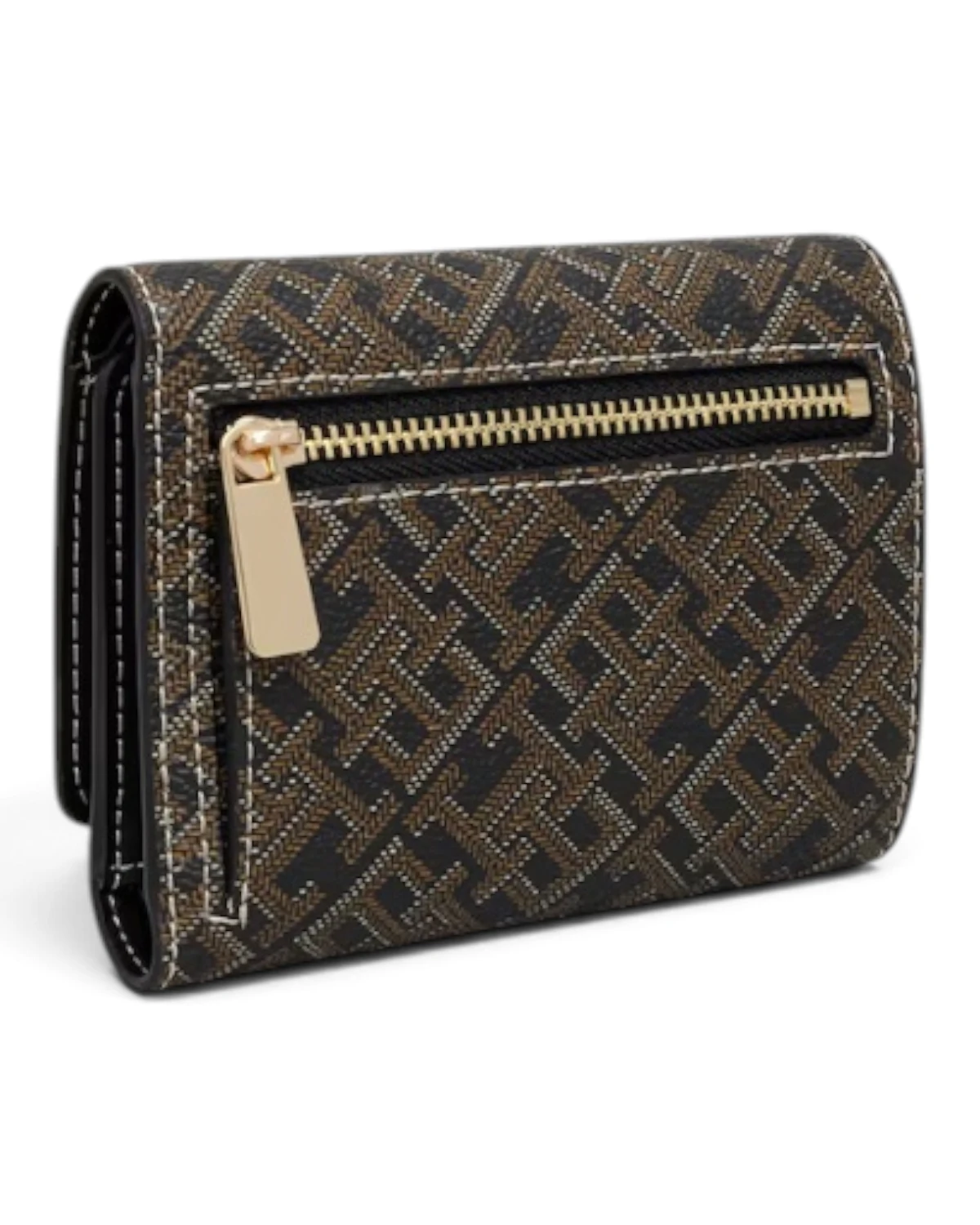AW0AW18998-0GJ-OS Tommy Hilfiger TH ICON TRIFOLD MONO PRINT Black Mix