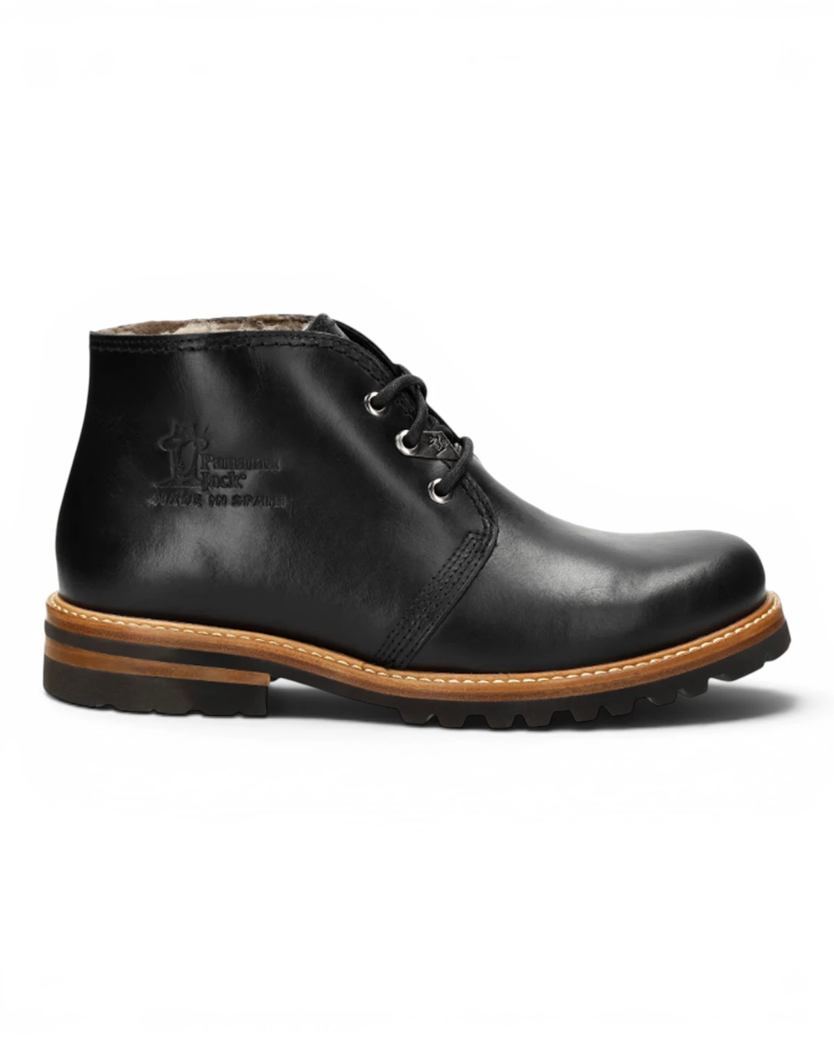 Bota Panama Igloo C43 Crne kožne gležnjače za zimske dane – Panama Jack