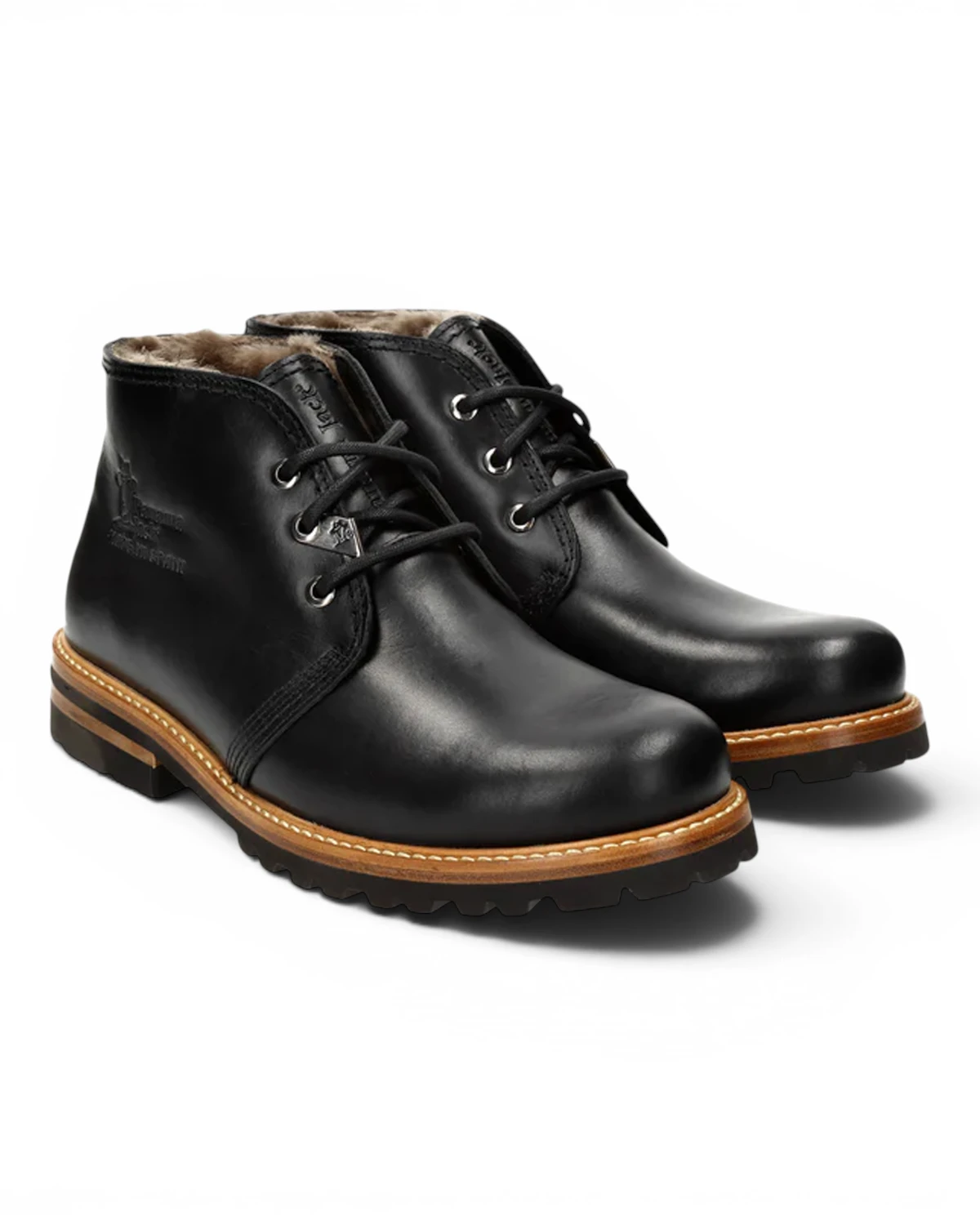 Bota Panama Igloo C43 Crne kožne gležnjače za zimske dane – Panama Jack