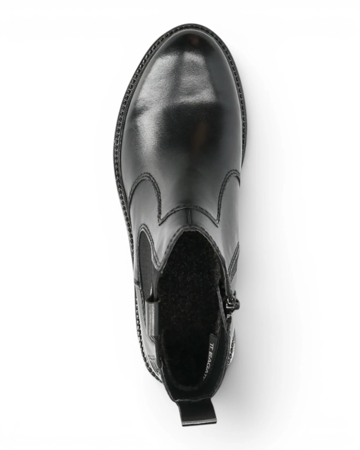 D31-AML30-4000-1010 bagatt black ženske gležnječe
