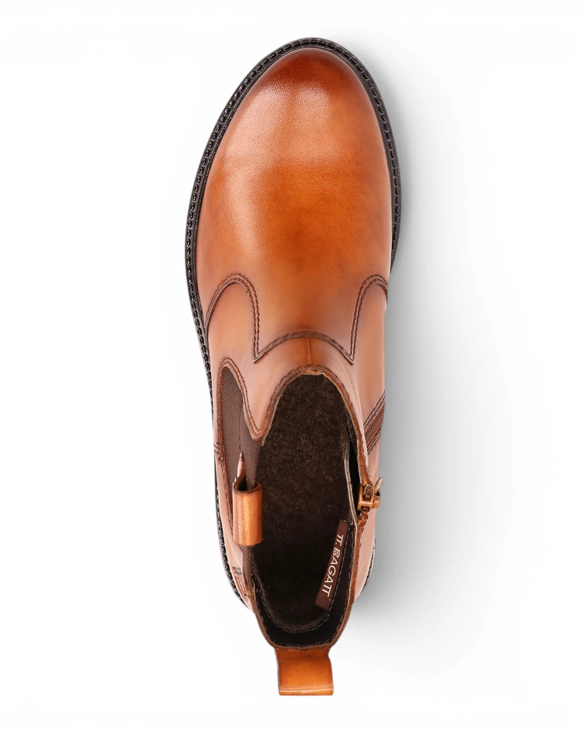 D31-AML30-4000-6361 bagatt cognac ženske gležnjače