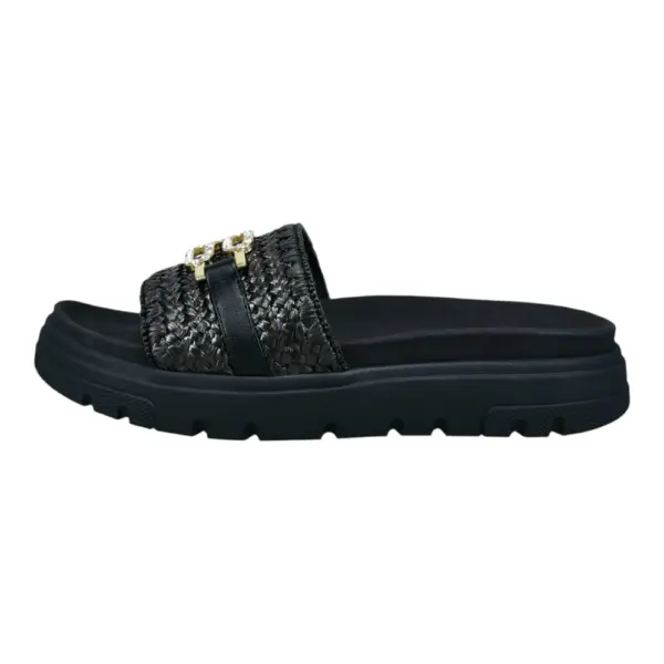 Bagatt Ženske Natikače – Crne (Black/Black) – Elegantne ljetne natikače