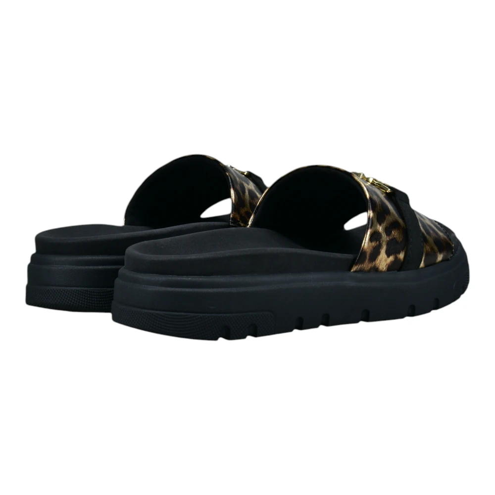 D31AK79A5955-8210 Bagatt ženske natikače animal print/black