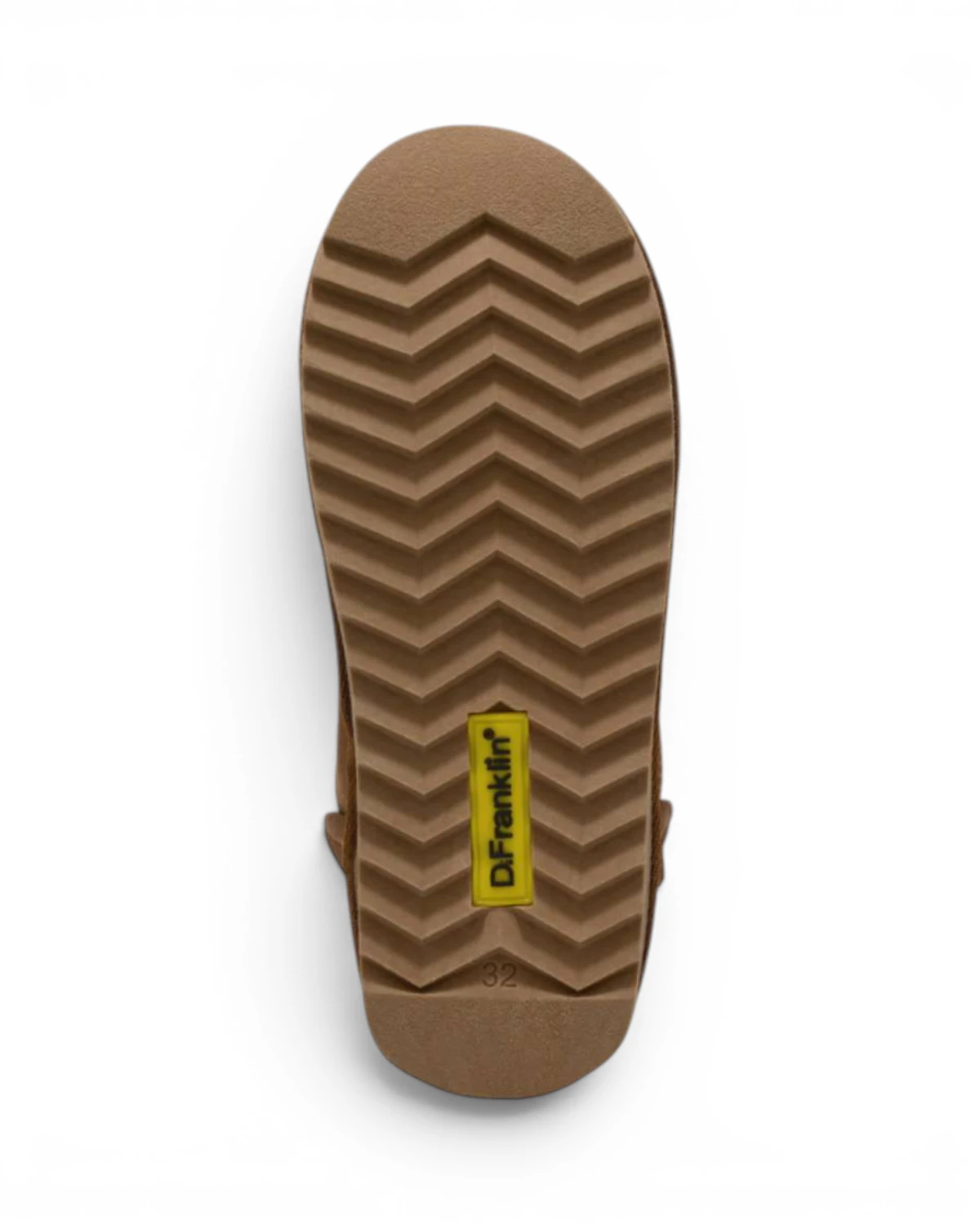 DFSH370021-TAN-K Smeđe dječje gležnjače Nordic Basic niski model – D.Franklin
