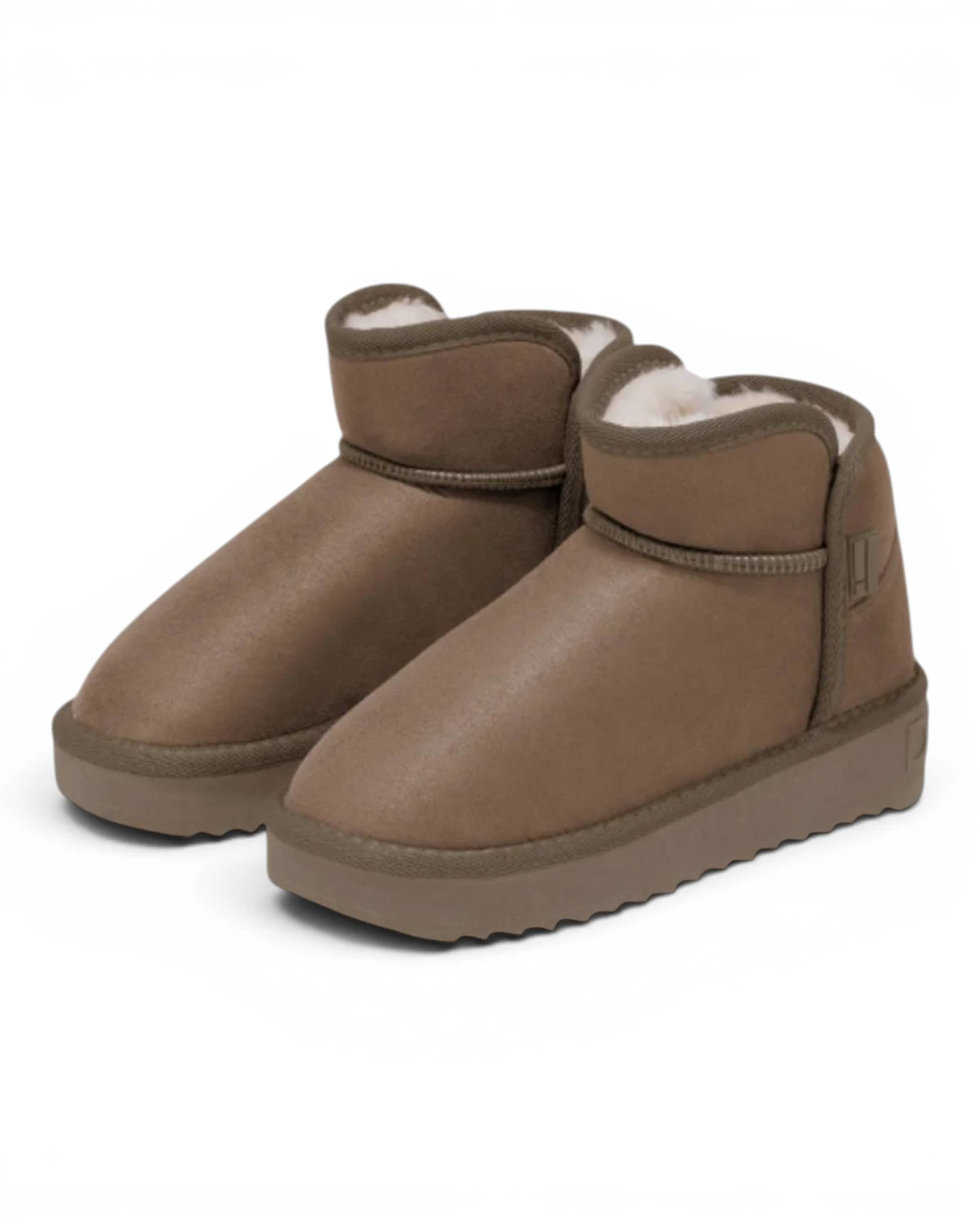 DFSH370021-TAUP-K Taupe dječje gležnjače Nordic Low Basic – D.Franklin