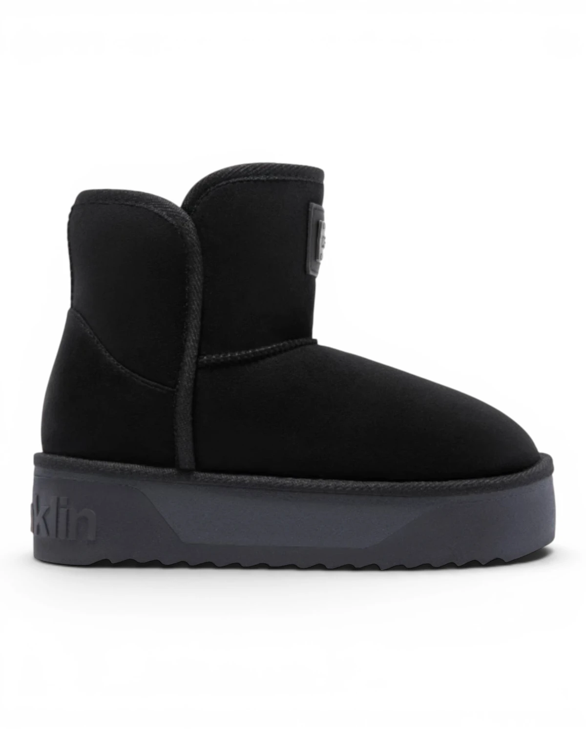 DFSH371004-BLAC Crne ženske gležnjače Nordic V.2 Basic Low – D.Franklin