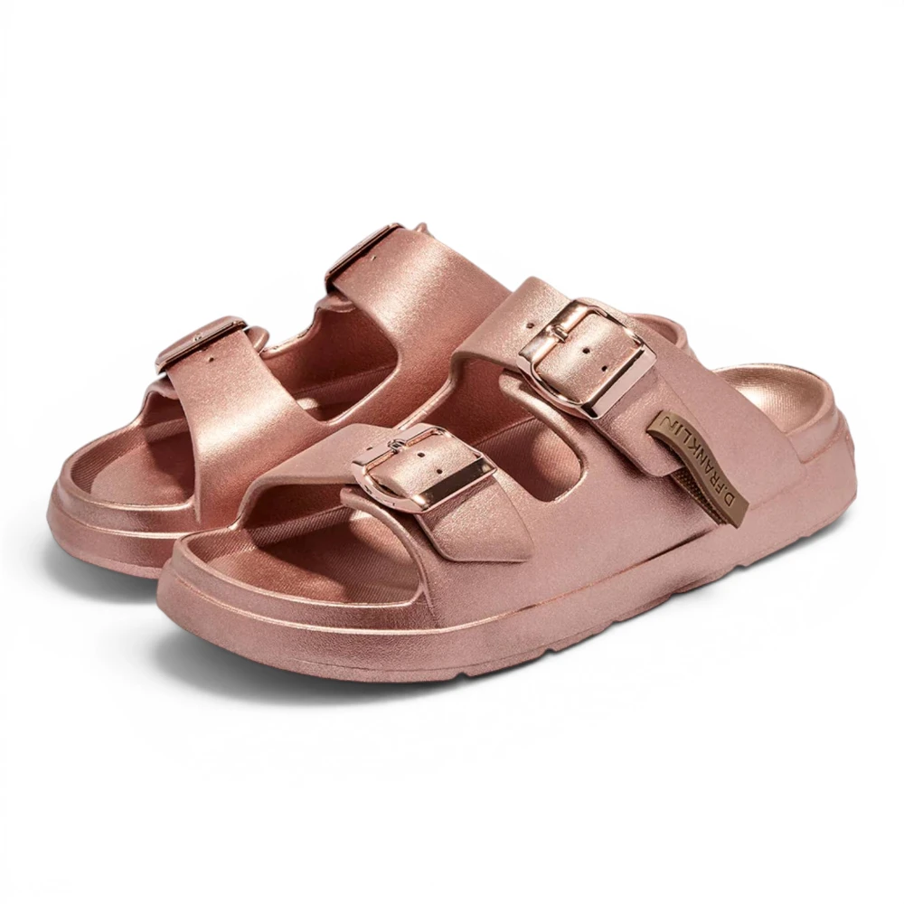 DFSH413002-ROSE Roze natikače Foam Met – D.Franklin