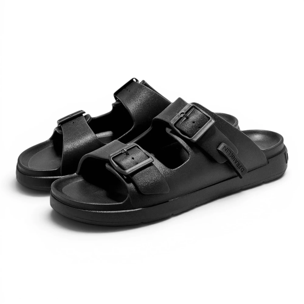 DFSH413004-BLAC Crne natikače Foam Black – D.Franklin