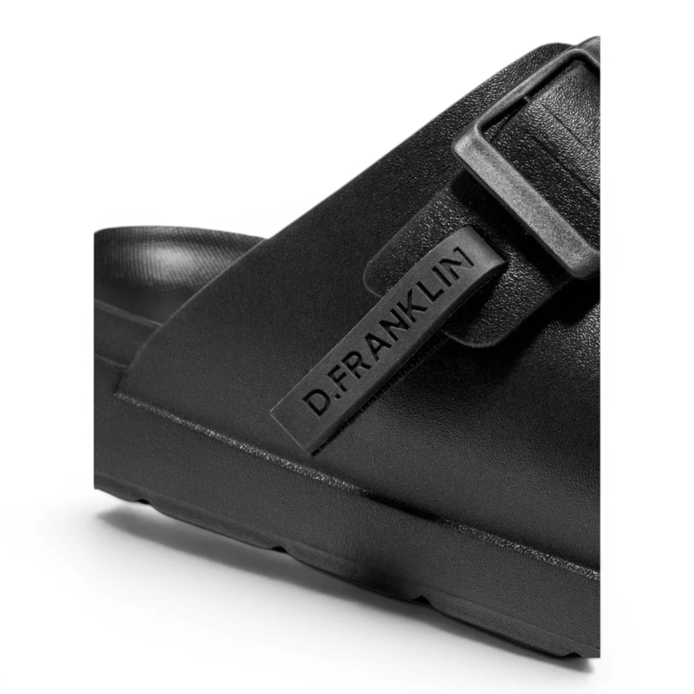 DFSH413004-BLAC Crne natikače Foam Black – D.Franklin