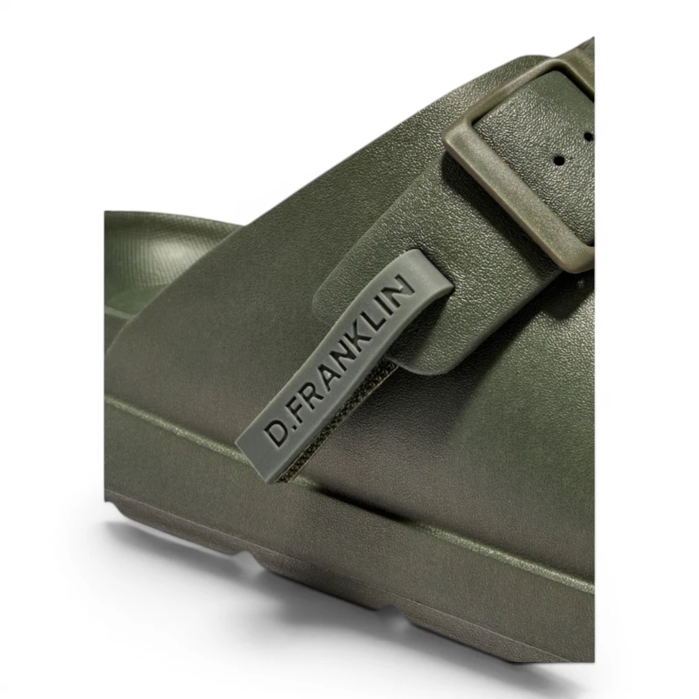 DFSH413004-OILG Zelene natikače Foam Oil Green – D.Franklin