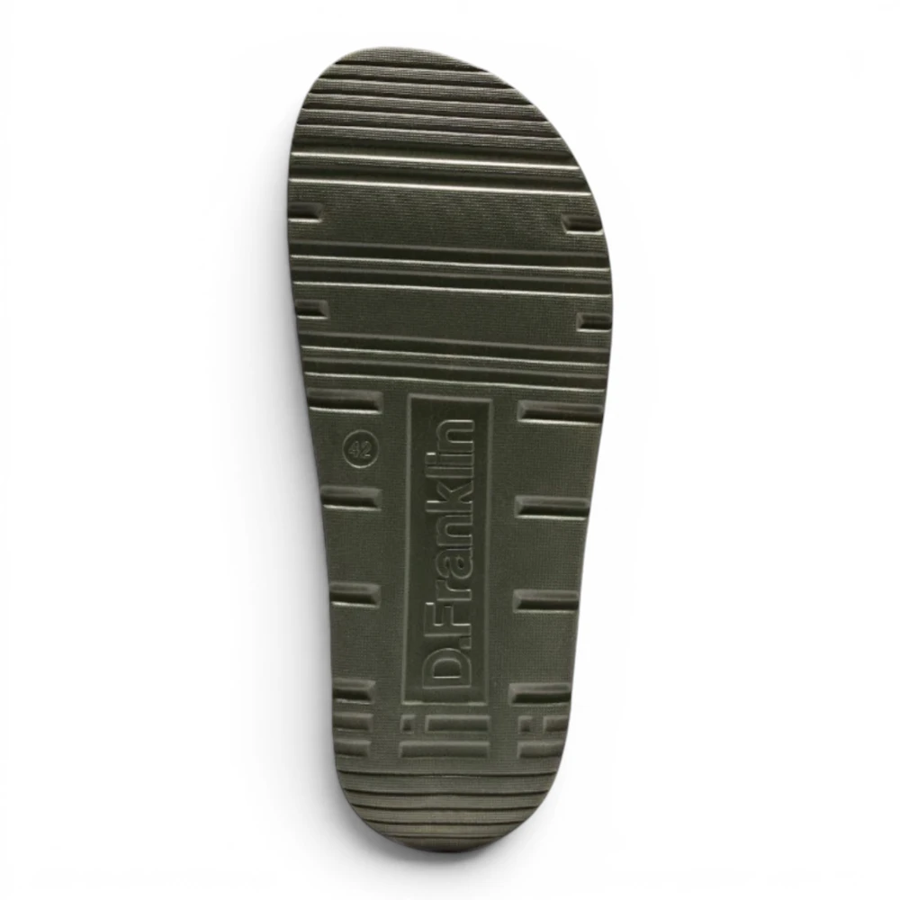 DFSH413004-OILG Zelene natikače Foam Oil Green – D.Franklin