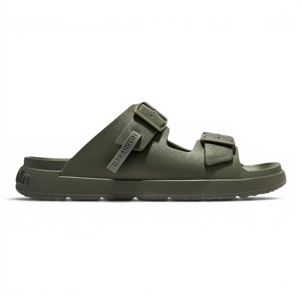 DFSH413004-OILG Zelene natikače Foam Oil Green – D.Franklin