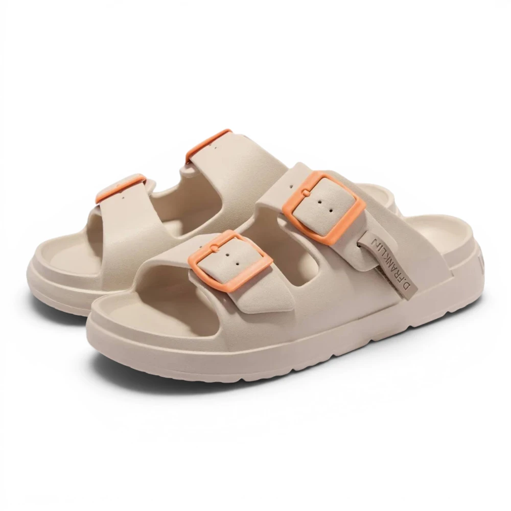DFSH413005-BEIG Bež natikače Foam Mix Beige – D.Franklin