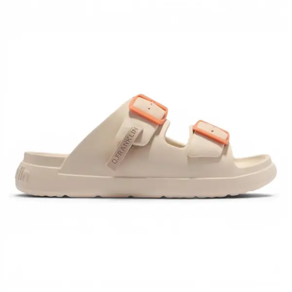 Bež natikače Foam Mix Beige – D.Franklin