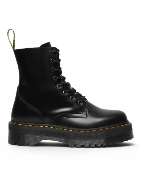 Dr. Martens Jadon Black Polished Smooth