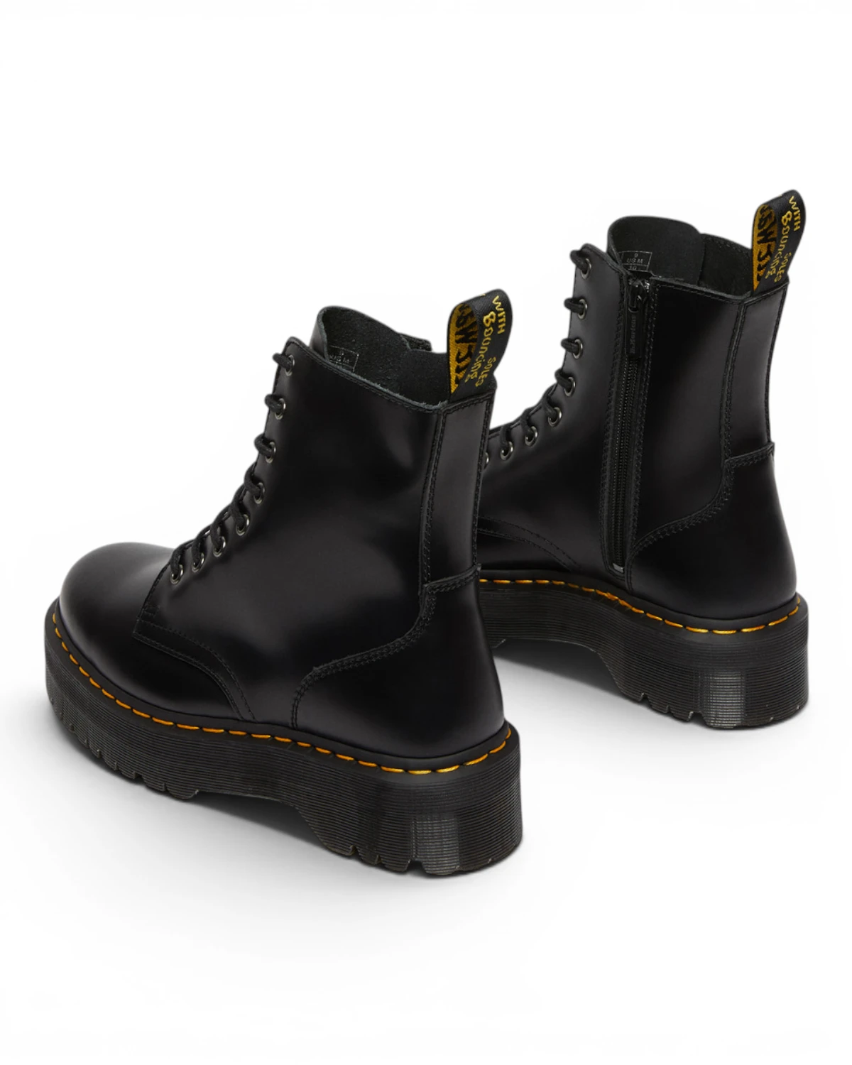 DM15265001 Dr.Martens Jadon Black Polished Smooth