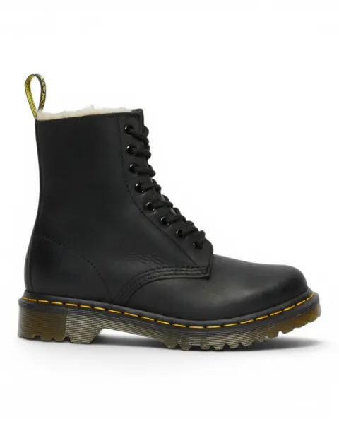 Dr. Martens 1460 Serena Black Burnished Wyoming