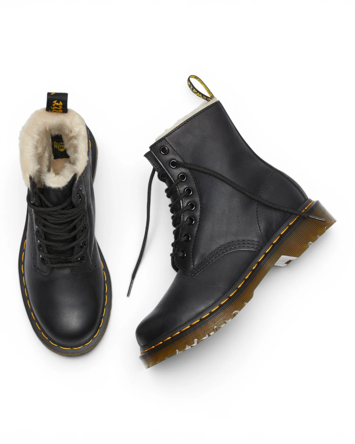 DM21797001 Dr.Martens 1460 Serena Black Burnished Wyoming