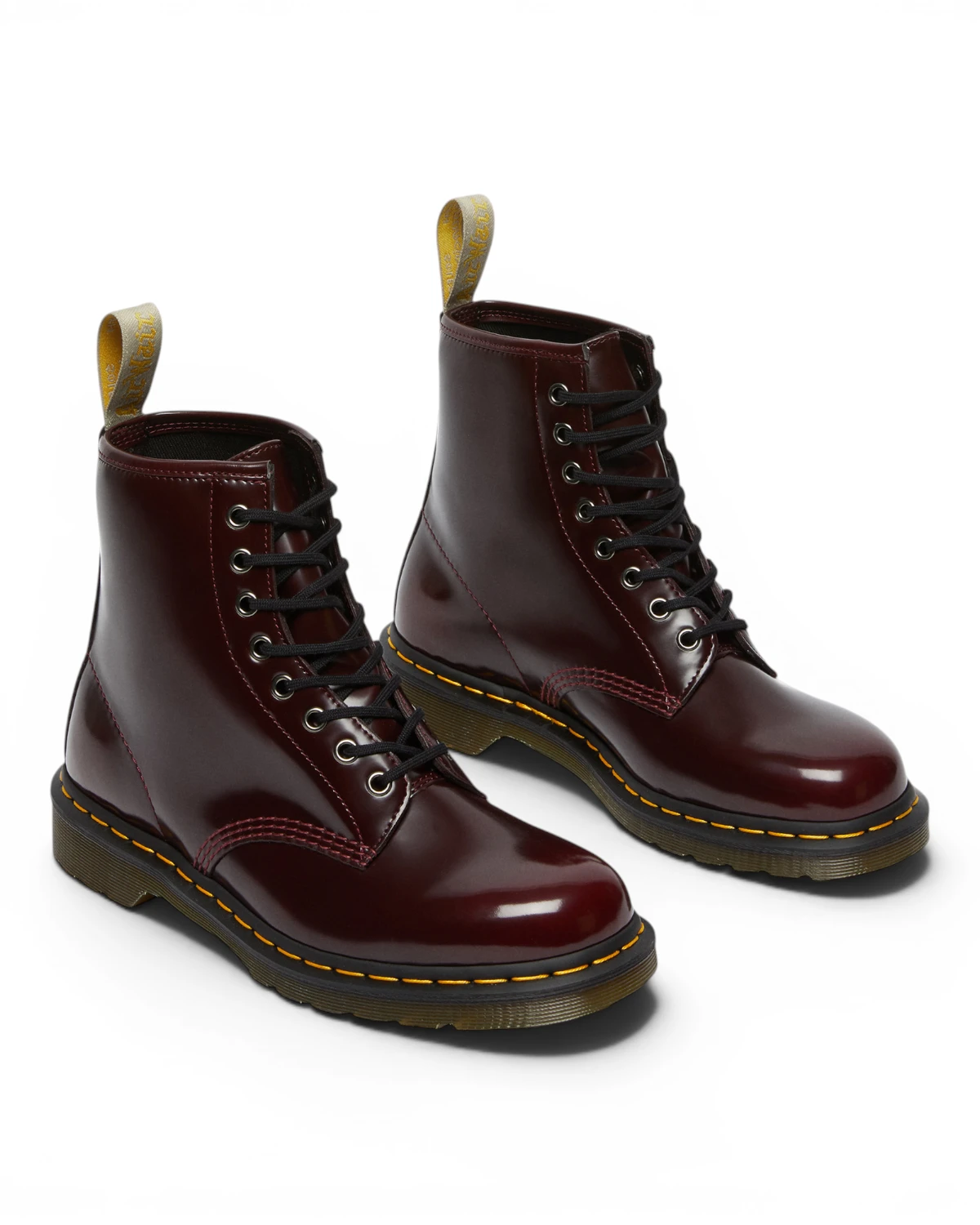 DM23756600 Dr.Martens 1460 Vegan Cherry Red Oxford Rub Off