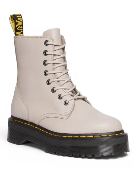Ženske Čizme Dr. Martens 1460 Vintage Taupe Pisa