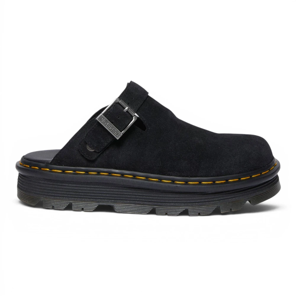 DM31657001 Crne natikače Zebzag Mule – Dr. Martens