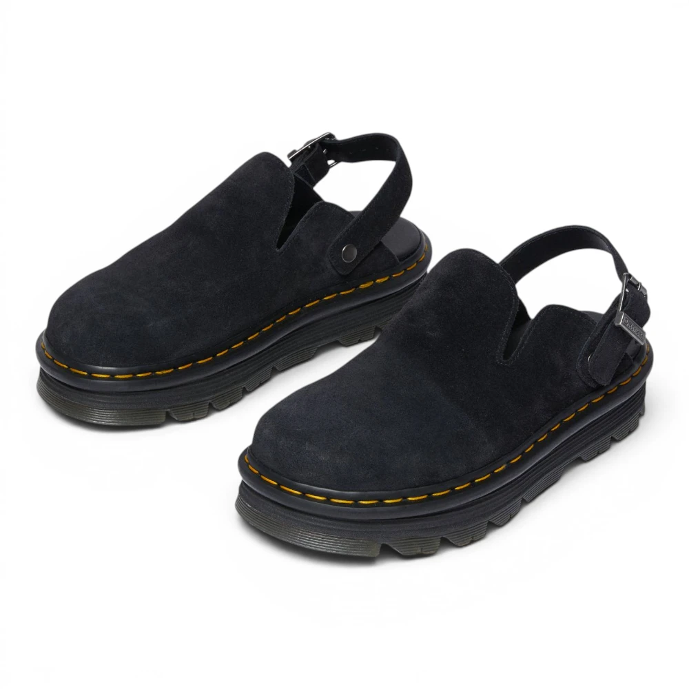 DM31657001 Crne natikače Zebzag Mule – Dr. Martens