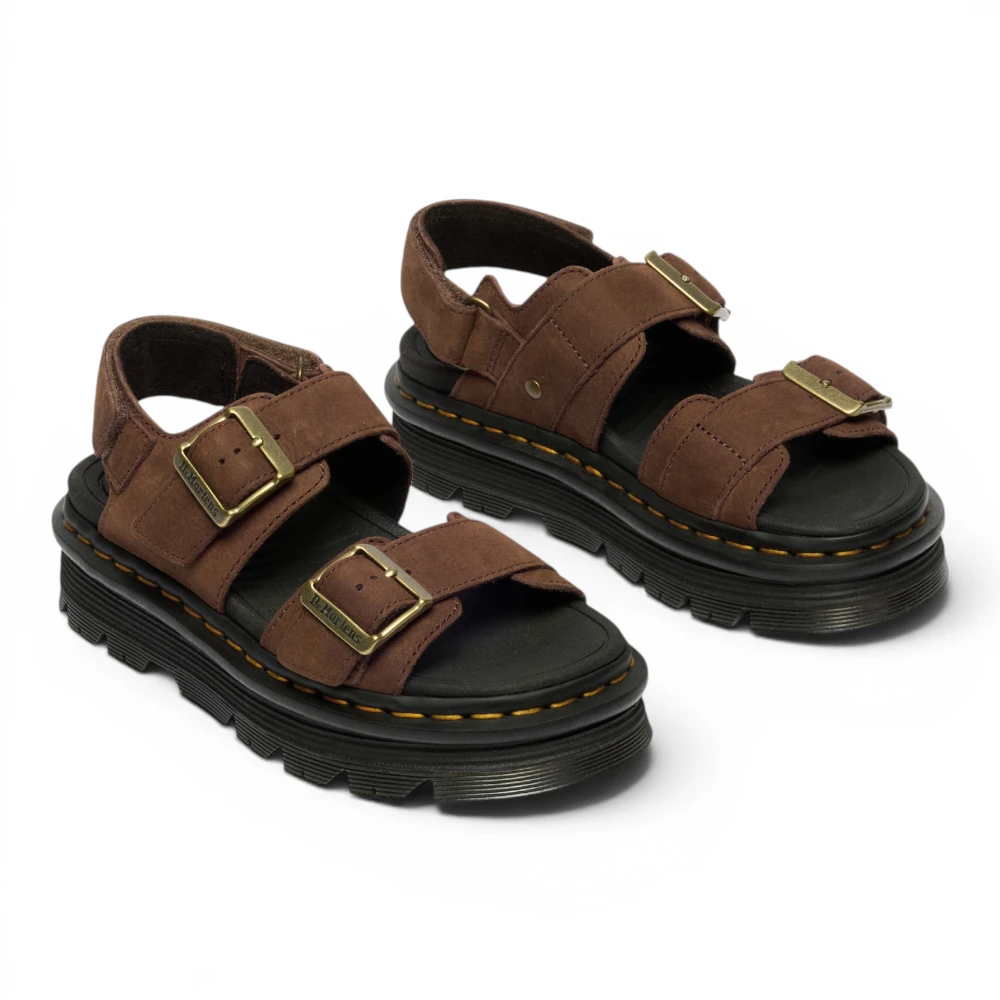 DM42853200 Smeđe sandale Zebzag Sandal Sepia Brown – Dr. Martens