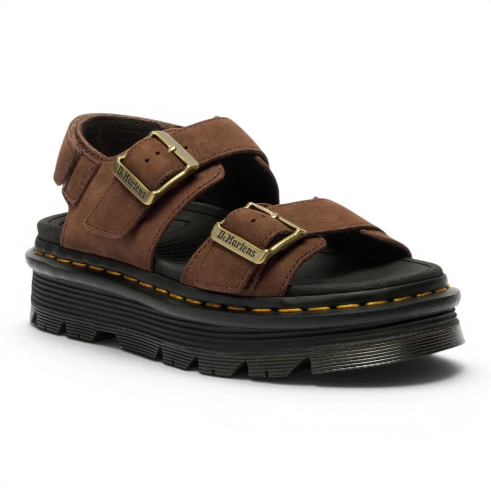 DM42853200 Smeđe sandale Zebzag Sandal Sepia Brown – Dr. Martens