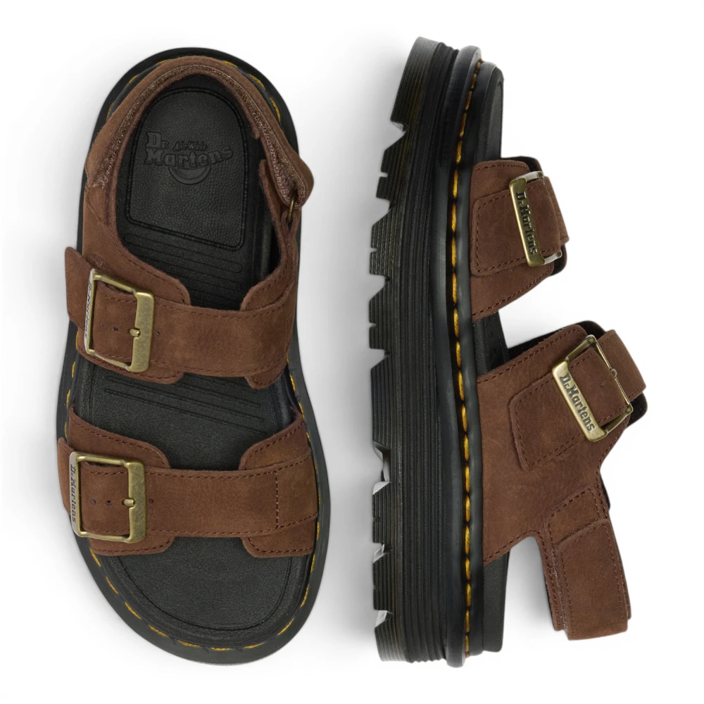 DM42853200 Smeđe sandale Zebzag Sandal Sepia Brown – Dr. Martens