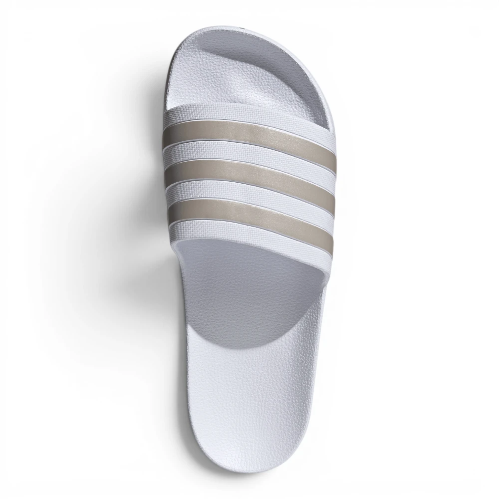 EF1730 Bijele ženske natikače za bazen i plažu adidas