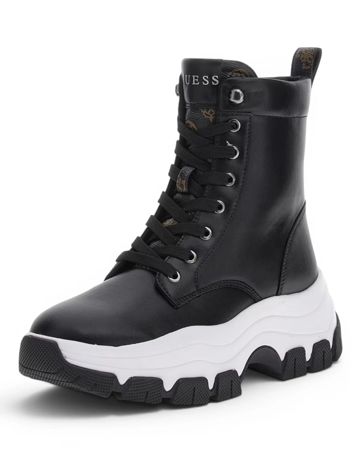 FL8BINELE12-BLACK Guess ženska gležnjača BISSONN BLACK