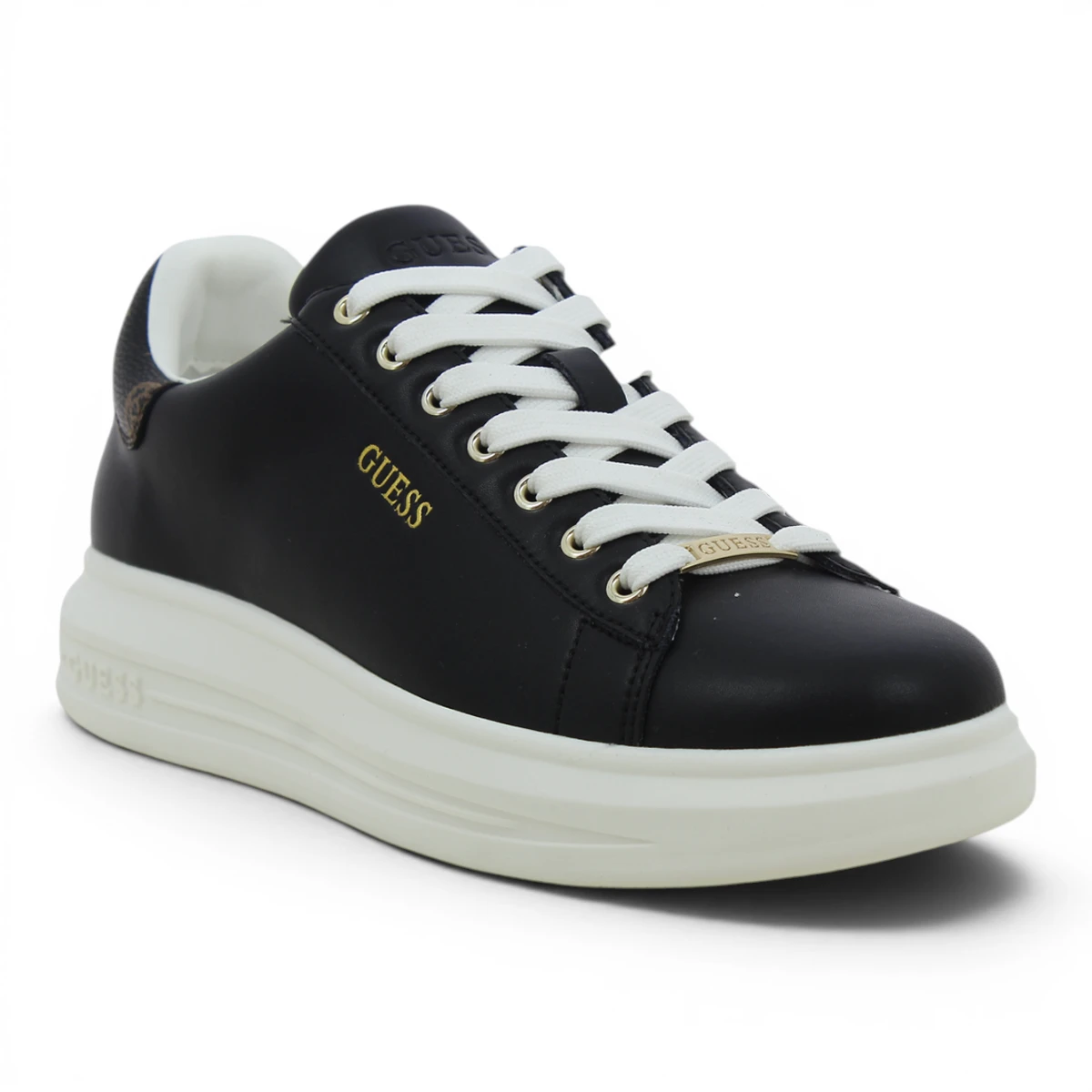FL8VIBLEA12-BLKBR Guess ženska tenisica VIBO BLKBR