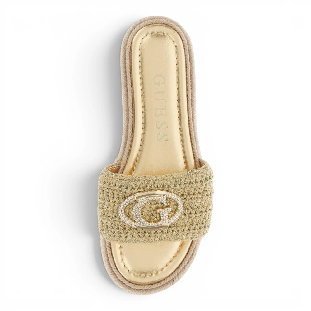FLJKLIFAB03-GOLD Zlatne natikače Kaylis – Guess