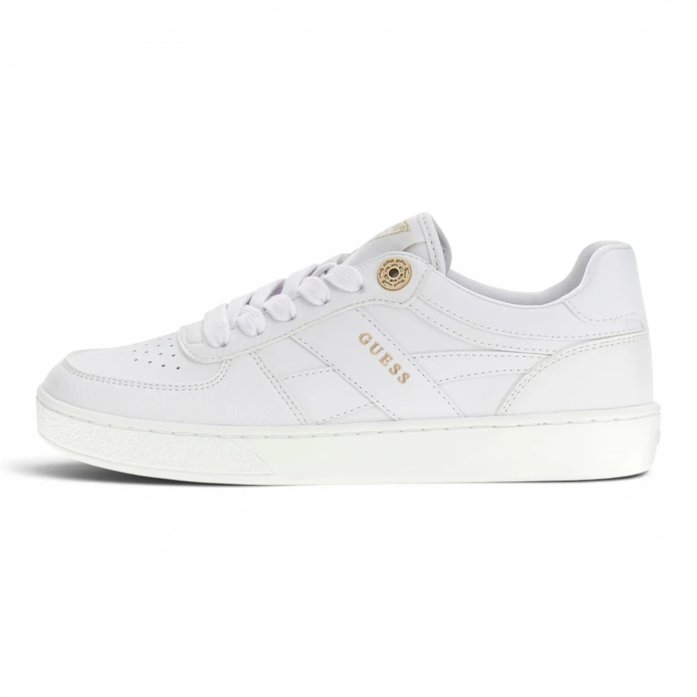 FLPNAMELE12-WHITE Guess Ženska Tenisica NAIMA White/Gold