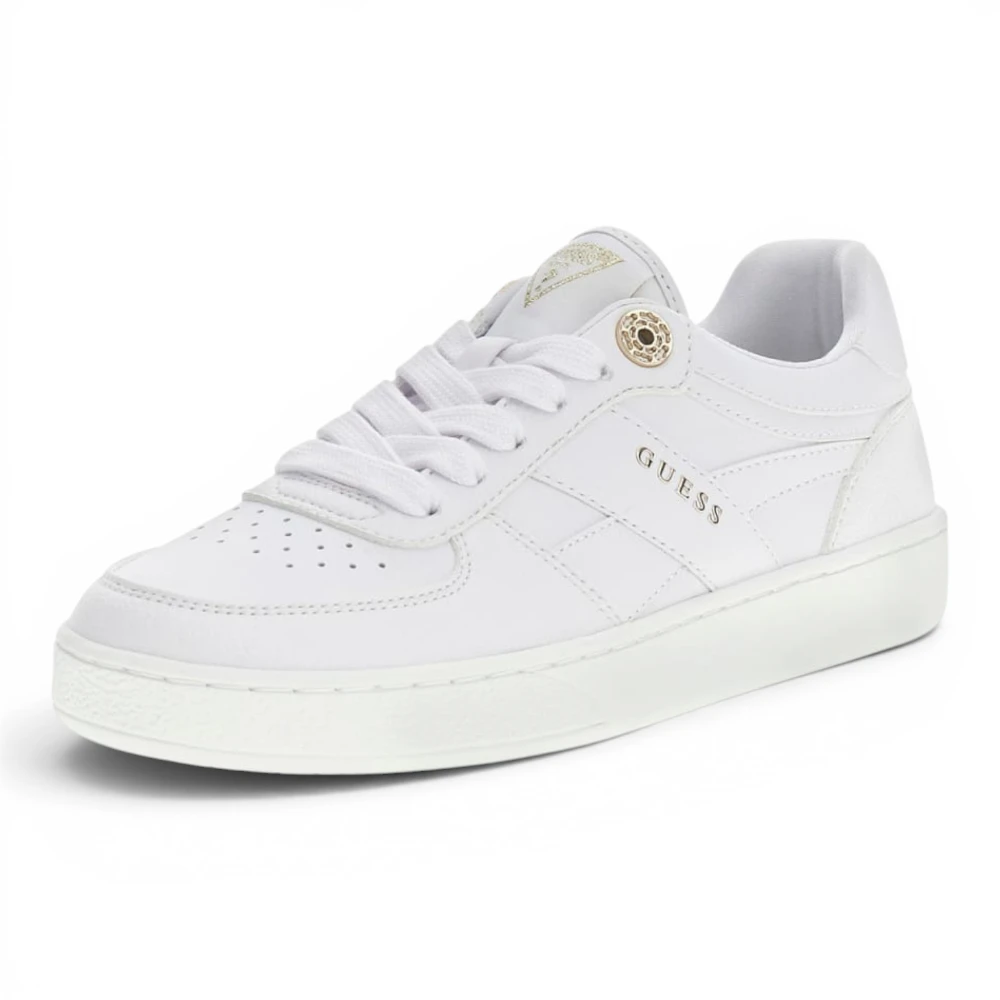 FLPNAMELE12-WHITE Guess Ženska Tenisica NAIMA White/Gold
