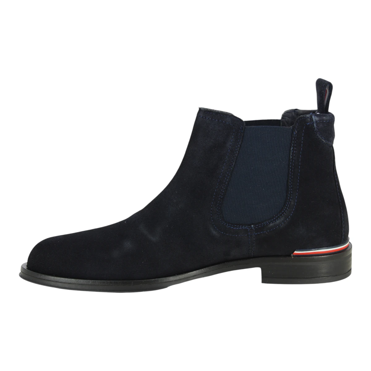 FM0FM04757-DW5 Tommy Hilfiger muške gležnjače Core RWB Suede Chelsea tamnoplave