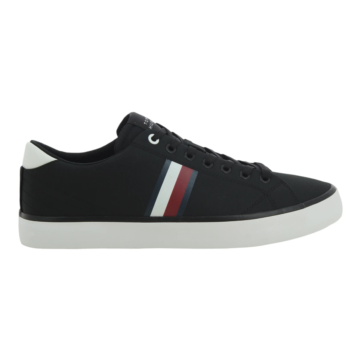 FM0FM04946-BDS Tommy Hilfiger muške tenisice TH Hi Vulc Low Mesh crne