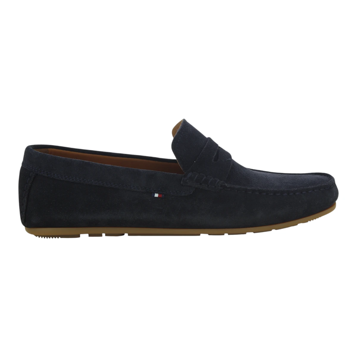FM0FM04998-DW5 Tommy Hilfiger muške gležnjače Suede Driver tamnoplave