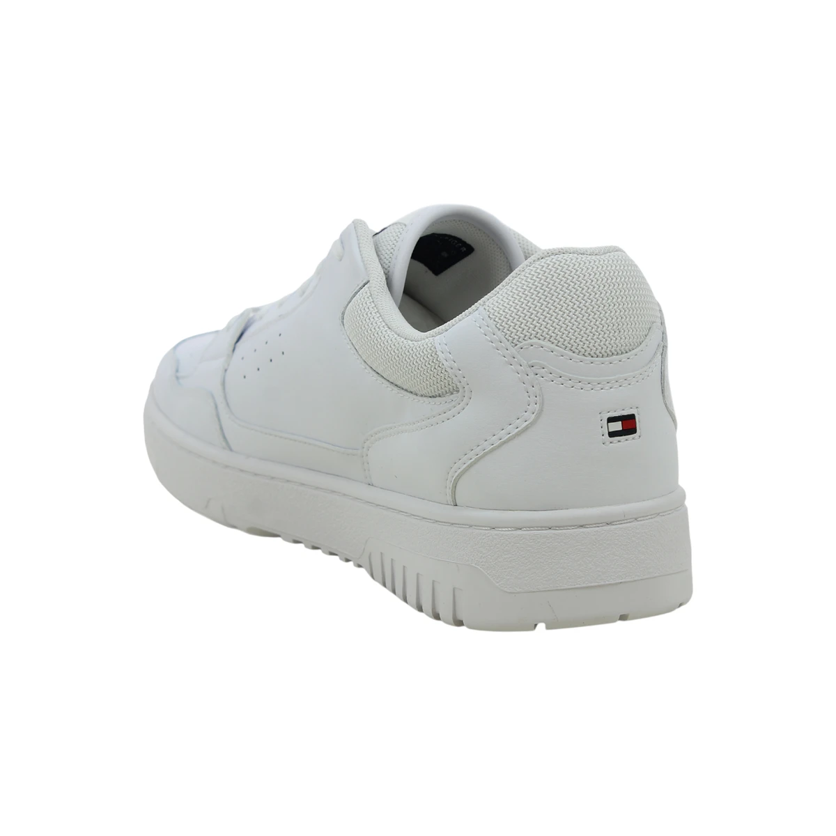 FM0FM05040-YBS Tommy Hilfiger muške kožne tenisice TH Basket Core bijele