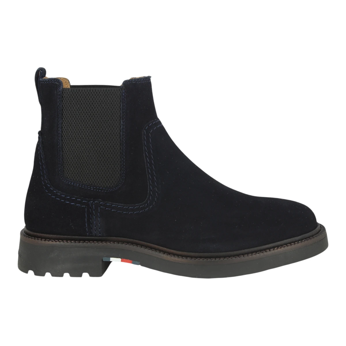 FM0FM05104-DW5 Tommy Hilfiger muške gležnjače Light Suede Chelsea tamnoplave