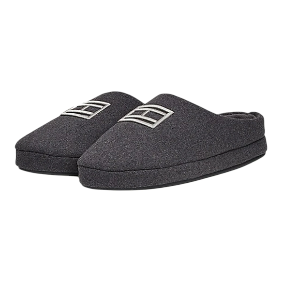 FM0FM05227-PTY Tommy Hilfiger muške kućne papuče Flag Warm Felt tamnosive