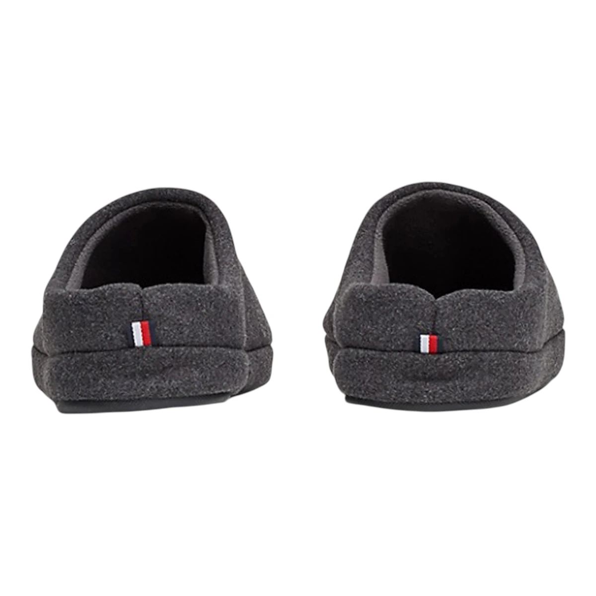 FM0FM05227-PTY Tommy Hilfiger muške kućne papuče Flag Warm Felt tamnosive