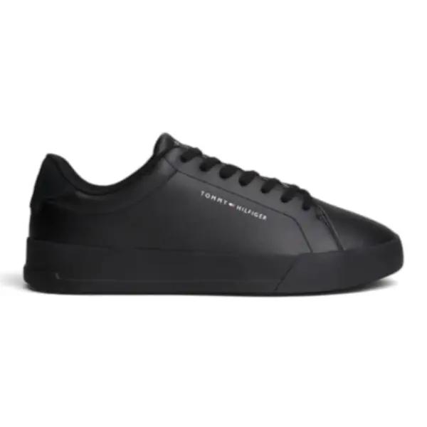 Tommy Hilfiger muške tenisice TH Court Lth Detail Ess FM0FM05367-0GJ-Crna